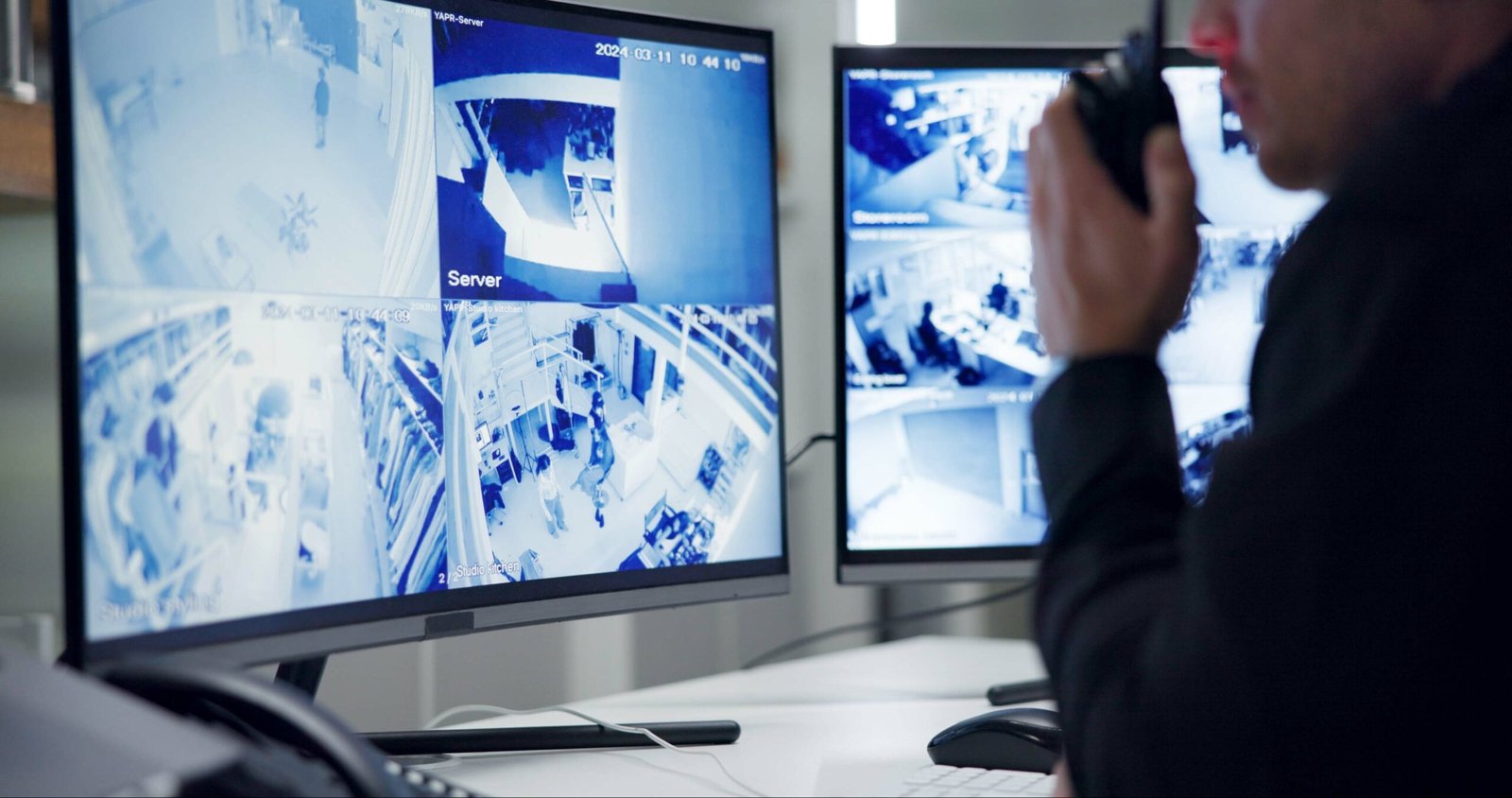 CCTV security camera Monitoring