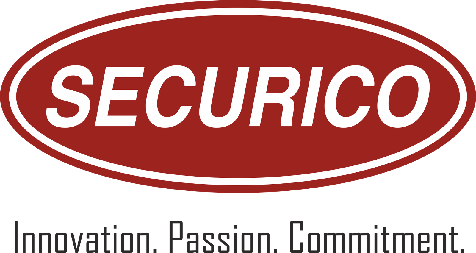 Securico Logo with black tag line